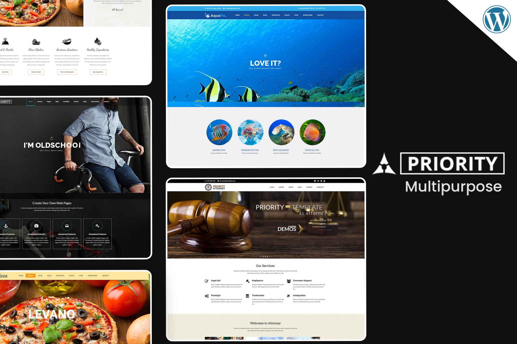 Priority - Multipurpose WordPress Theme