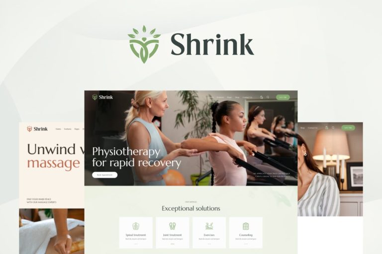 Shrink WordPress Theme