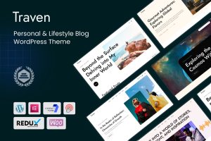 Traven – Personal & Lifestyle Blog WordPress Theme