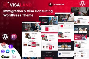 Visaland – Immigration & Visa Consulting WordPress