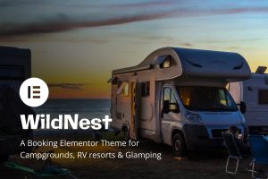 WildNest – Campgrounds & RV Parks Booking Theme