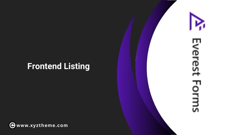 Everest Forms Frontend Listing 1.0.9