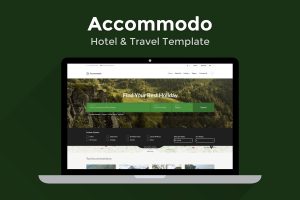 Accommodo – Hotel and Travel Template