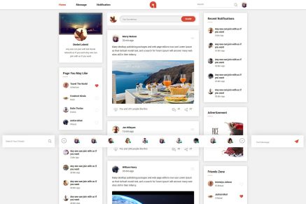 Adda - Social Network HTML Template