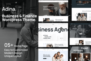 Adina – Business & Finance WordPress Theme