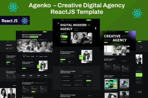Agenko – Creative Digital Agency Elementor Template Kit