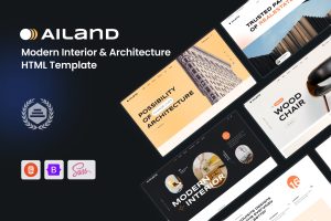 Ailand – Modern Interior and Architecture Template