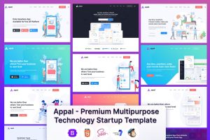 Appal – Multipurpose Technology & Startup Template