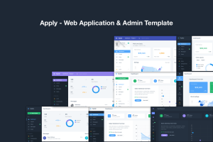 Apply – Web Application and Admin Template