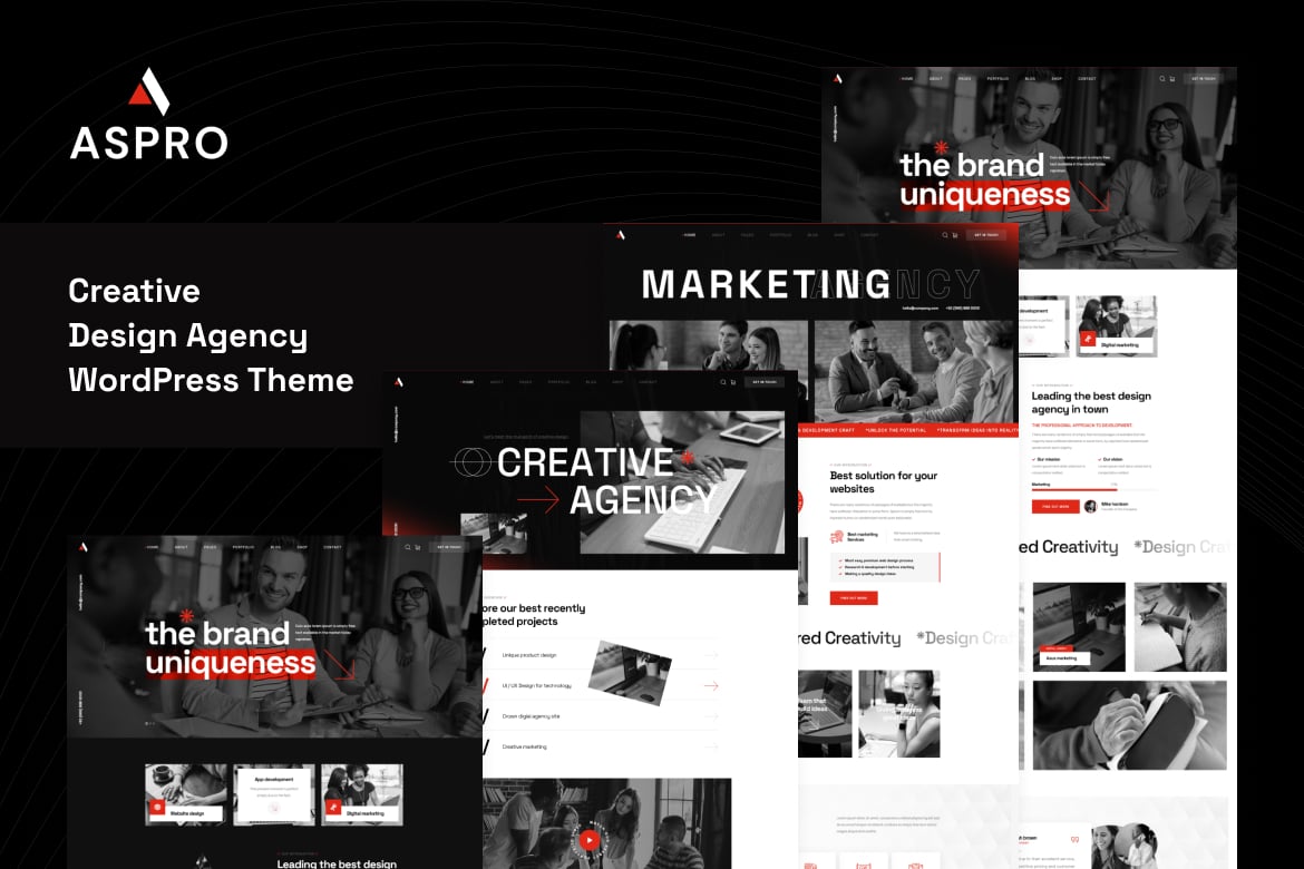 Apsro - Creative Design Agency WordPress Theme
