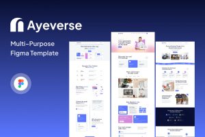 Ayeverse – Multi-Purpose Figma Template