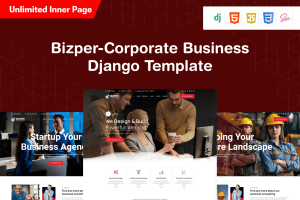 Bizper – Django 5 – Consulting Business Template