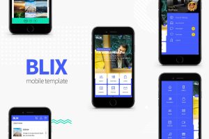 Blix – HTML Mobile Template