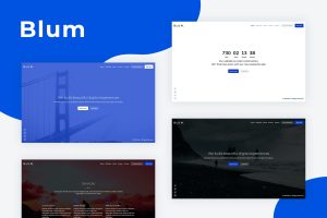 Blum – Responsive Coming Soon Template