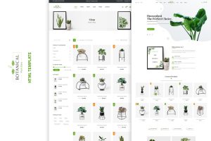 Botanical – HTML5 Ecommerce Template