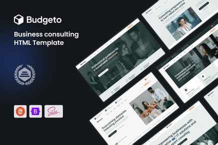 Budgeto - Business Consulting HTML Template