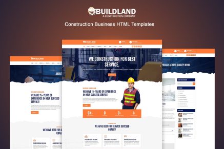 Buildland - Construction Business HTML Templates