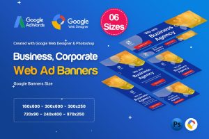 Business Agency Banners Ad D28 – GWD