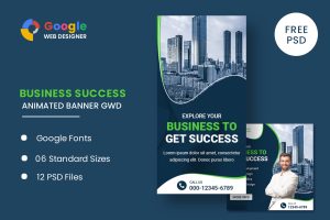 Business Marketing Animated Banner GWD