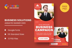Business Marketing Animated Banner GWD