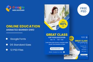 Business Marketing Animated Banner GWD