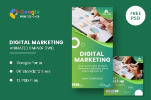 Business Marketing Animated Banner GWD