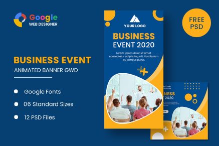 Business Event Animated Banner GWD