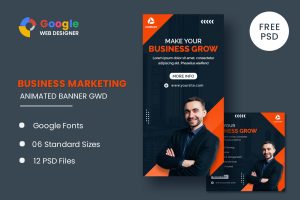 Business Marketing Animated Banner GWD