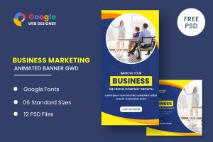 Business Marketing Animated Banner GWD