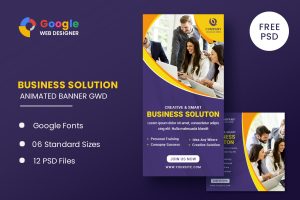 Business Marketing Animated Banner GWD