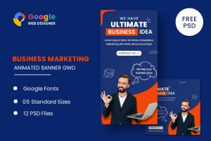 Business Marketing Animated Banner GWD