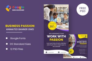 Business Agency Animated Banner Google Web Design