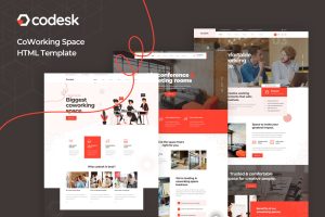 Codesk – Coworking Space HTML Template