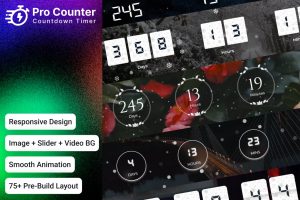 Coming Soon Countdown Timer Template – ProCounter