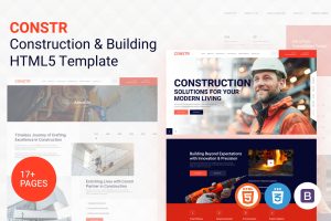 Constr – Construction & Building HTML Template