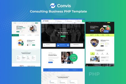 Convis - Consulting Business PHP Template