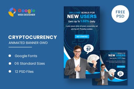 Corporate Animated Banner Google Web Designer