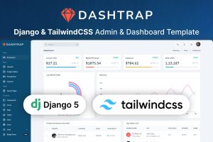 Dashtrap – Django & Tailwind CSS Admin Template