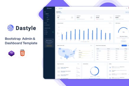 Dastyle - Admin and Dashboard Template
