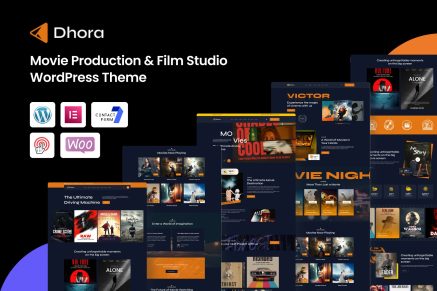 Dhora - Movie and Film Production WordPress Theme