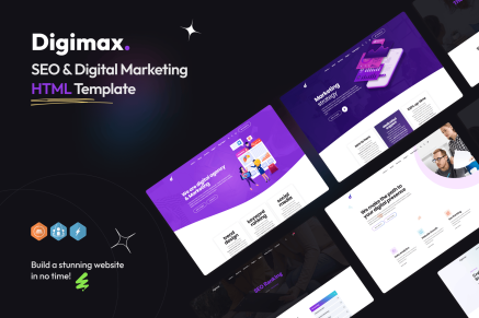 Digimax - SEO and Digital Marketing Agency Template