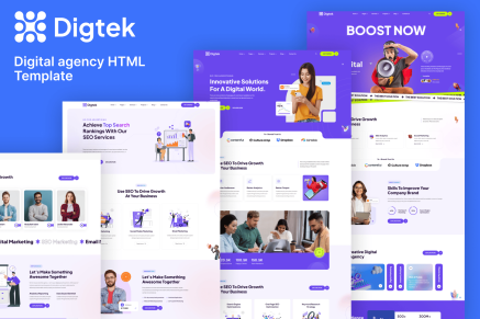 Digital Marketing Agency HTML Template
