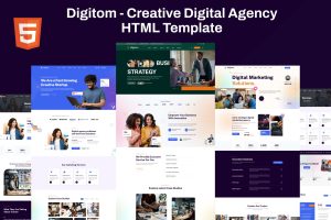 Digitom – Creative Digital Agency HTML Template