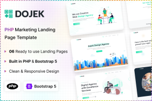 Dojek – PHP Landing Page Template