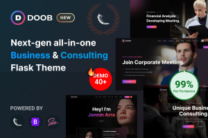 Doob – Business & Consulting Flask Template