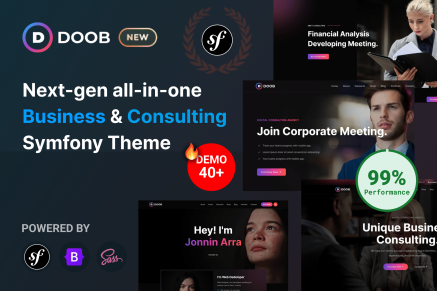Doob - Symfony Business and Consulting Template