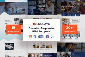 Educavo – Education HTML Template