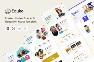 Eduko – Online Course & Education Next Js Template