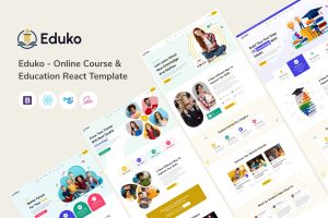 Eduko – Online Course & Education React Template
