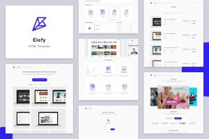Eiefy: HTML Template for Selling Digital Items